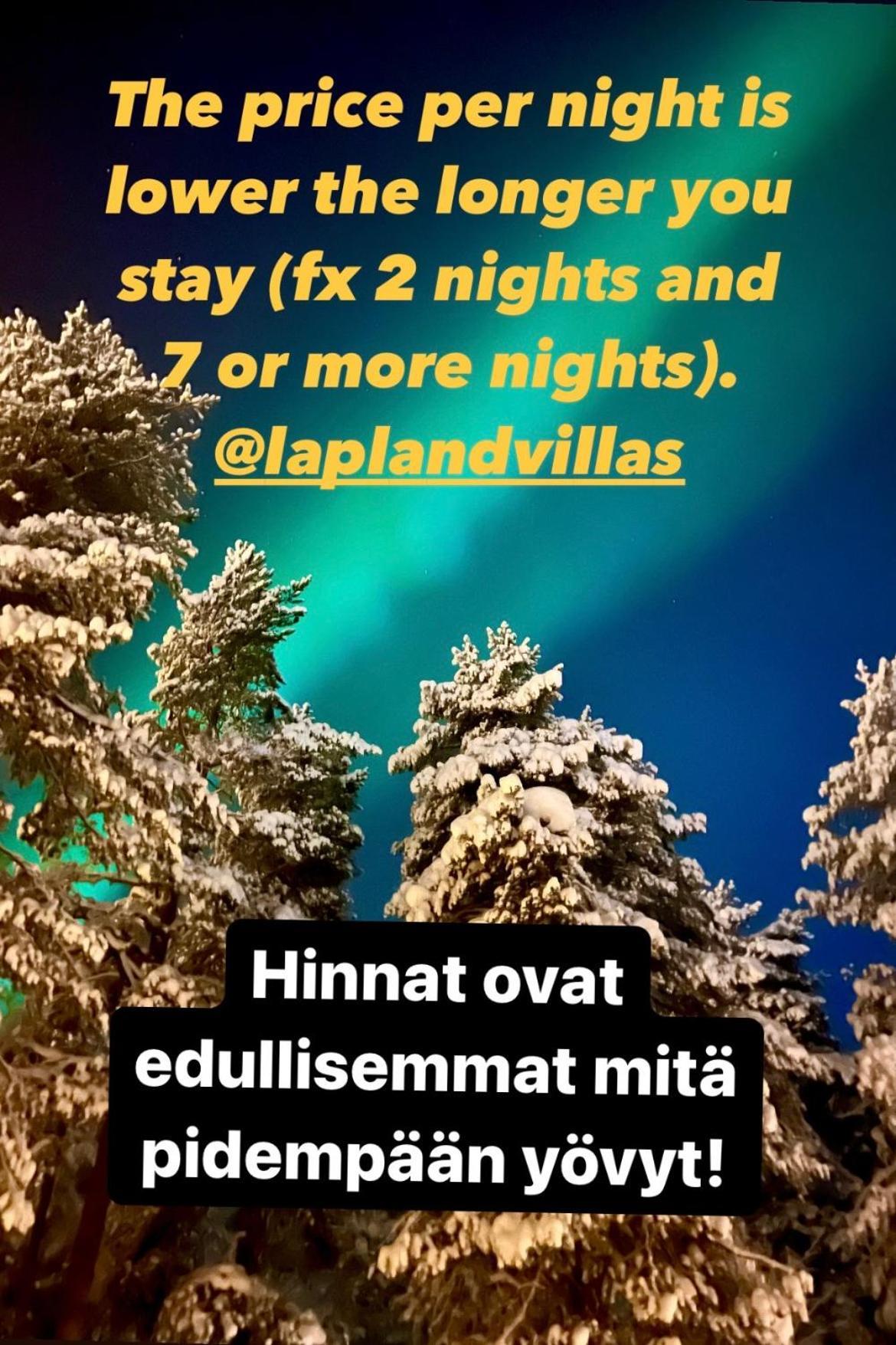 Villa Saarua By The Slopes Ski In, Family & Bike Park, Hike Trails, National Park, Wifi - Lapland Villas Ruka Exterior photo